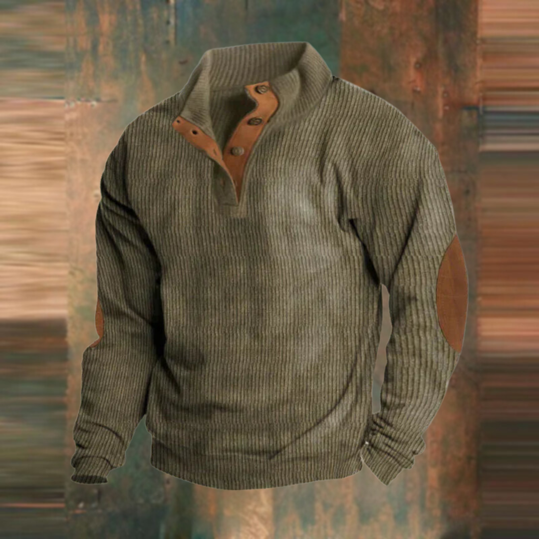 Bequemer Retro-Pullover
