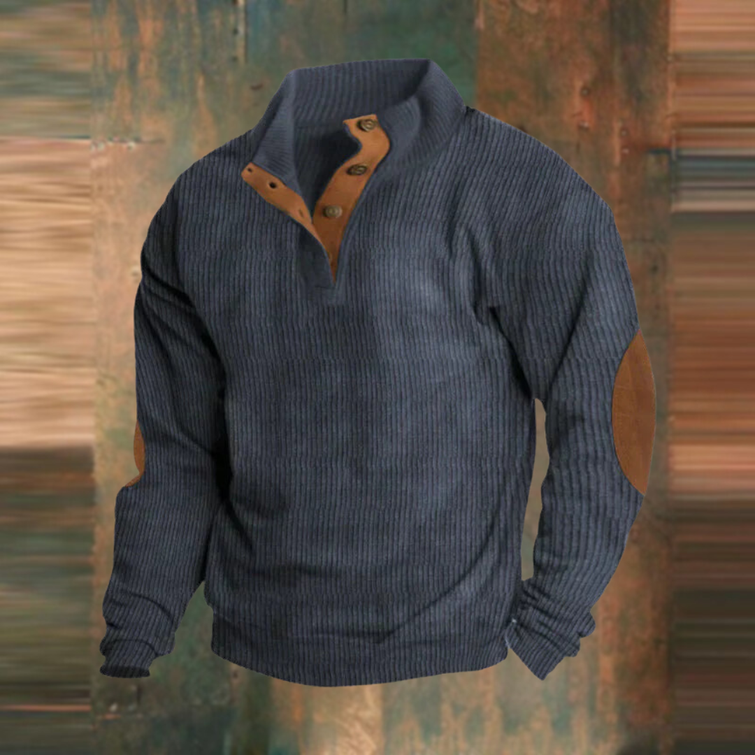 Bequemer Retro-Pullover
