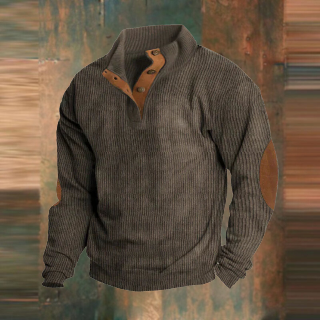 Bequemer Retro-Pullover
