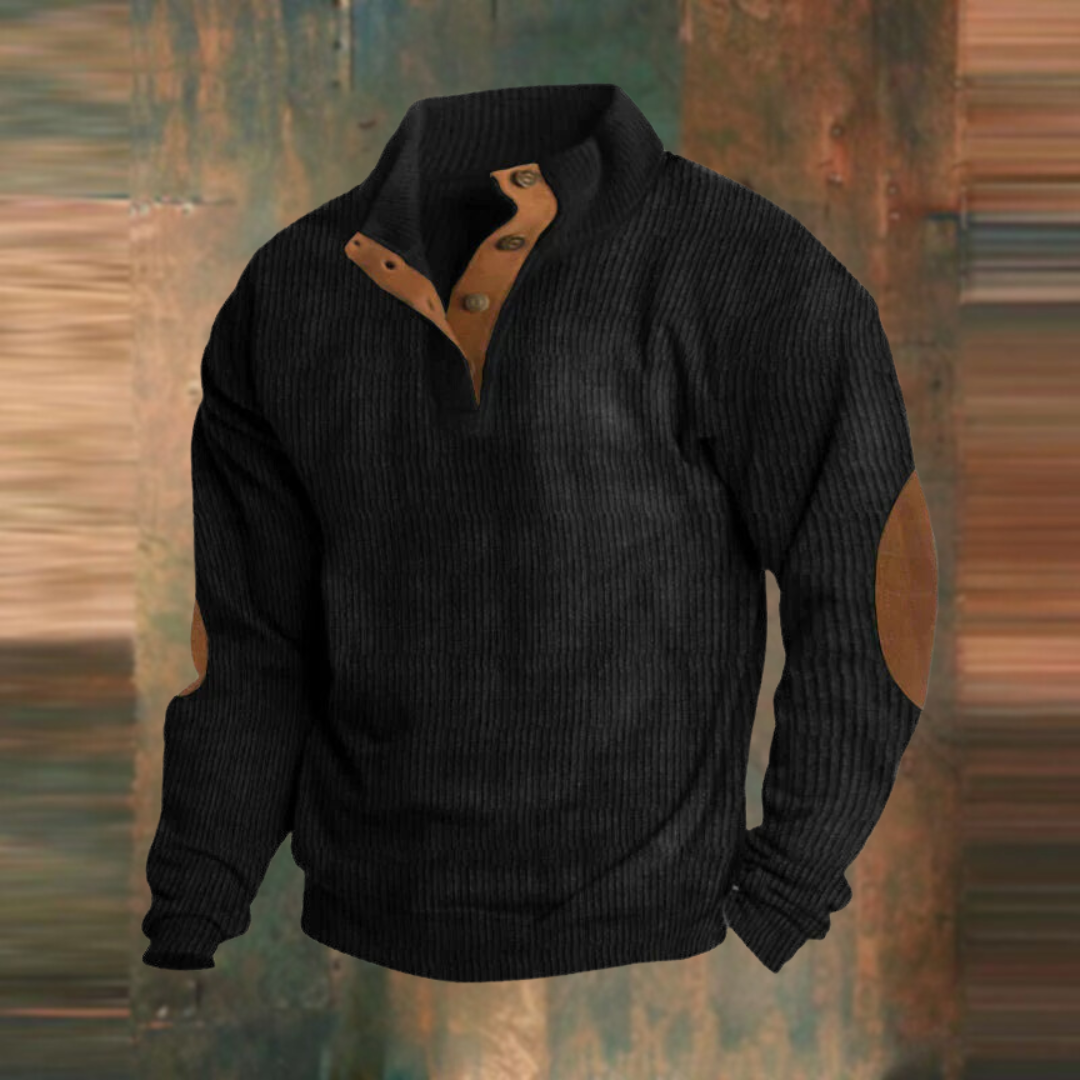 Bequemer Retro-Pullover