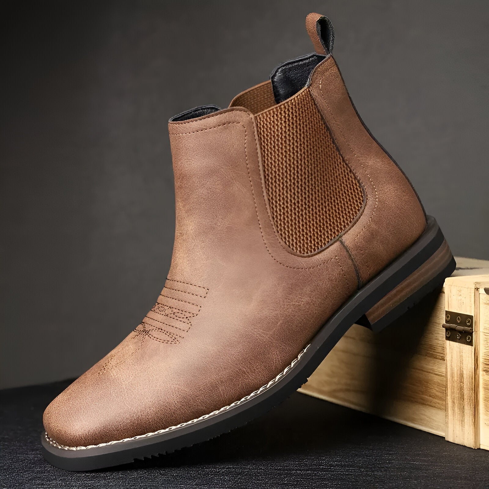 SuedeFlex Chelsea Boots